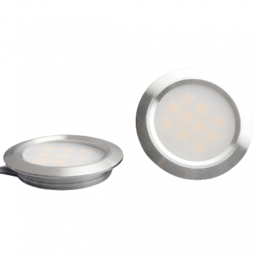 LUKE ESSENTIAL LED CABINET LIGHT ROUND (RECESSED/SURFACE-MOUNTED)