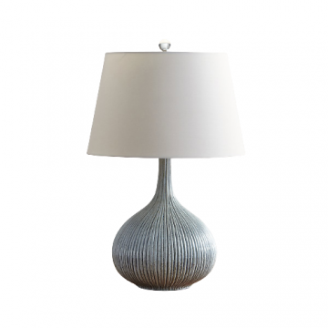 AVELLINA BEAUTIFUL VINTAGE SPRIGHTLY FABRIC TABLE LAMP