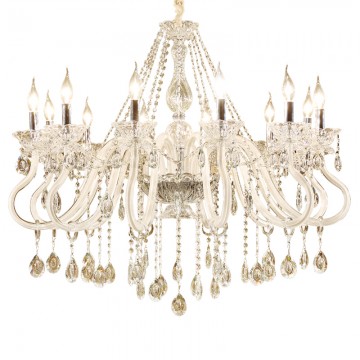 BLIGHT CLASSIC CRYSTAL CHANDELIER AND REINFORCED GLASS