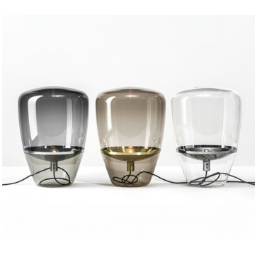 AXEN DESIGNER INSPIRED MODERN GLASS TABLE LAMP (SMALL/ LARGE)